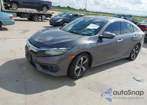 2016 Honda Civic Touring from USA, damaged, VIN 19XFC1F97GE211744